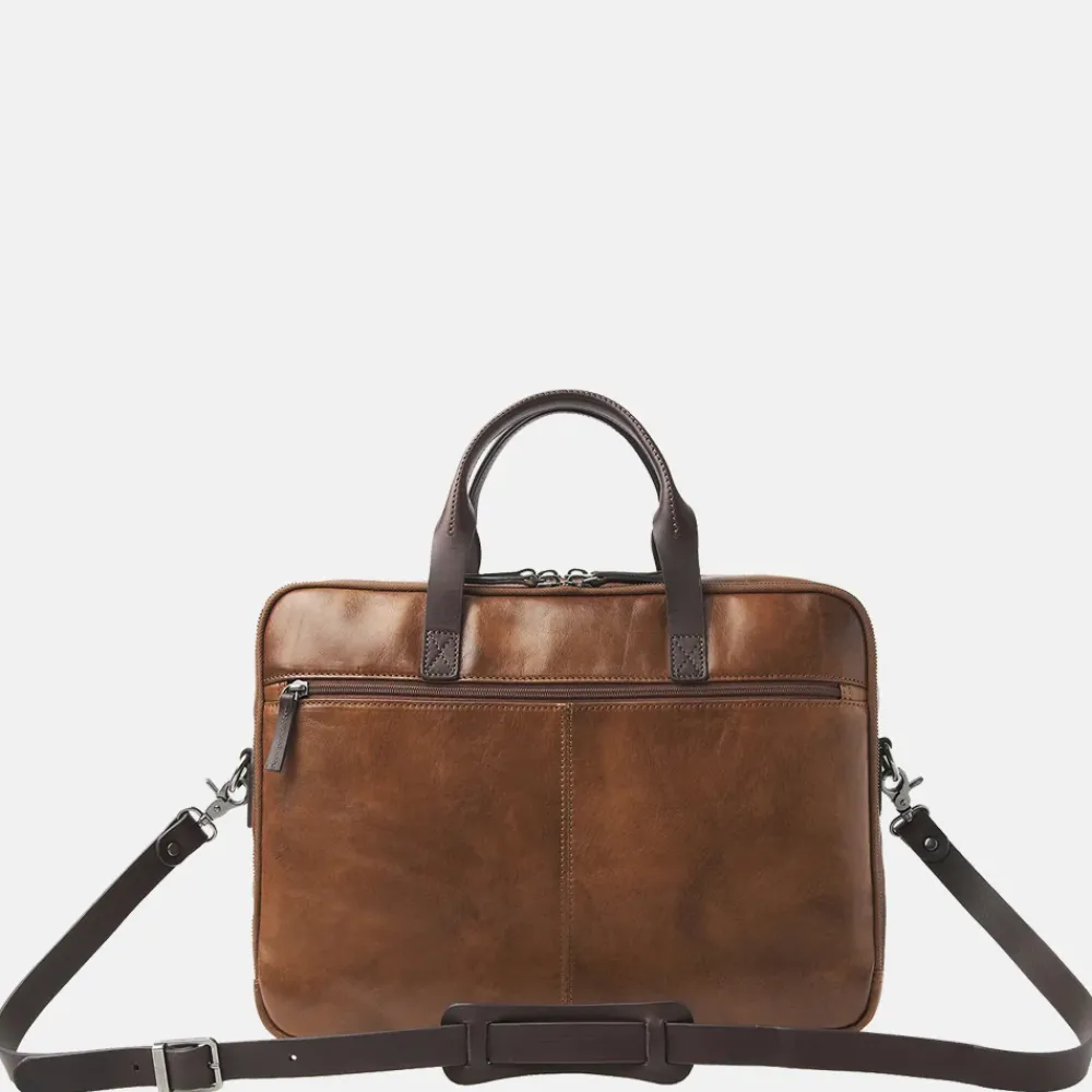 Heren Laptoptassen | Dames Laptoptassen^Castelijn en Beerens Castelijn & Beerens Laptoptas 15.6 inch Natural