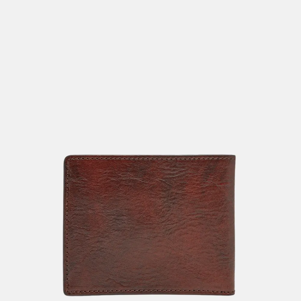 Gepersonaliseerde Portemonnees^Castelijn en Beerens Castelijn & Beerens Rien billfold cognac