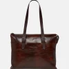 Dames Laptoptassen^Castelijn en Beerens Castelijn & Beerens Rien laptoptas 15 inch cognac