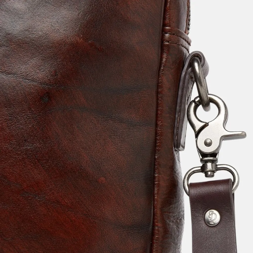 Heren Laptoptassen^Castelijn en Beerens Castelijn & Beerens Rien laptoptas 15.6 inch cognac