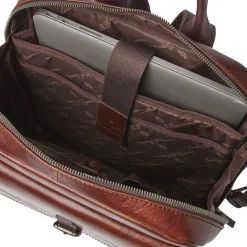 School Rugzakken | School Rugzakken^Castelijn en Beerens Castelijn & Beerens Rien laptoprugzak 15.6 inch cognac
