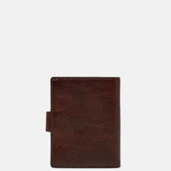 Pasjeshouders | Heren Portemonnees^Castelijn en Beerens Castelijn & Beerens Rien Mini Wallet pasjeshouder cognac