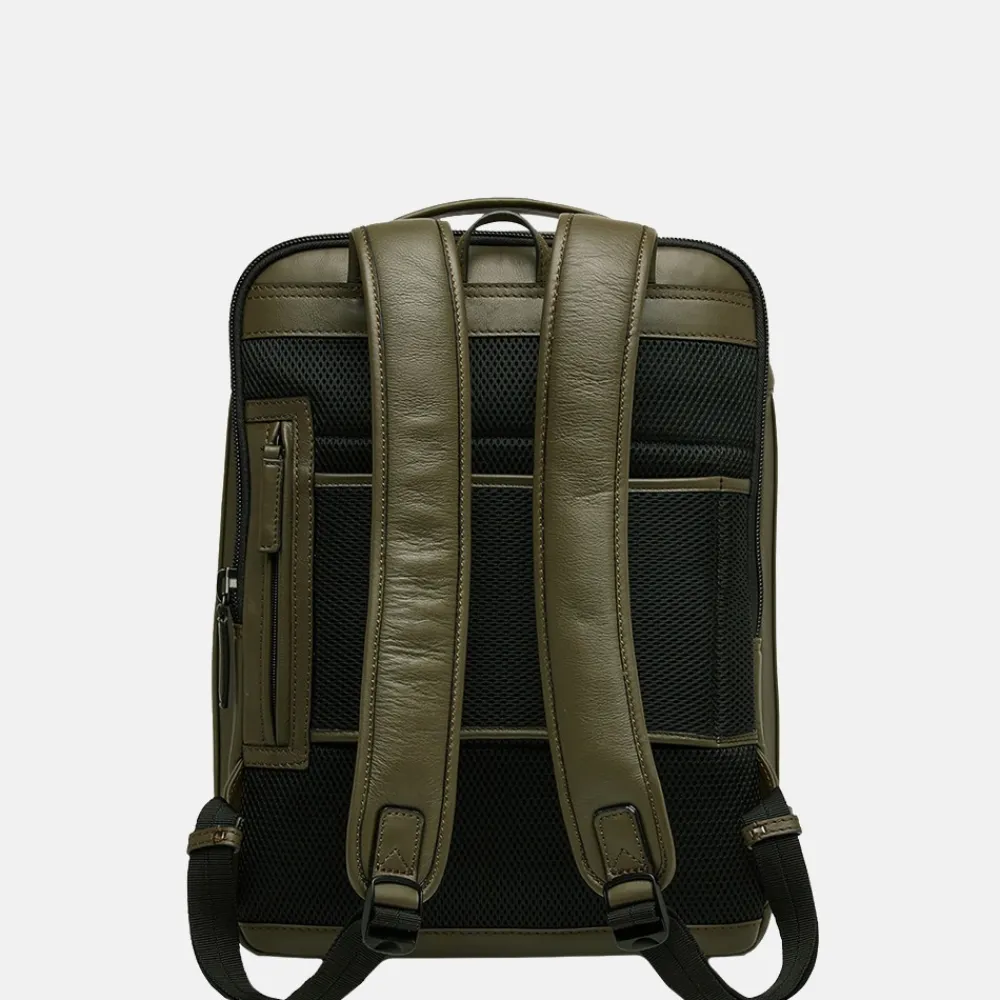 School Rugzakken | School Rugzakken^Castelijn en Beerens Castelijn & Beerens Victor rugzak 15.6 inch dark militairy