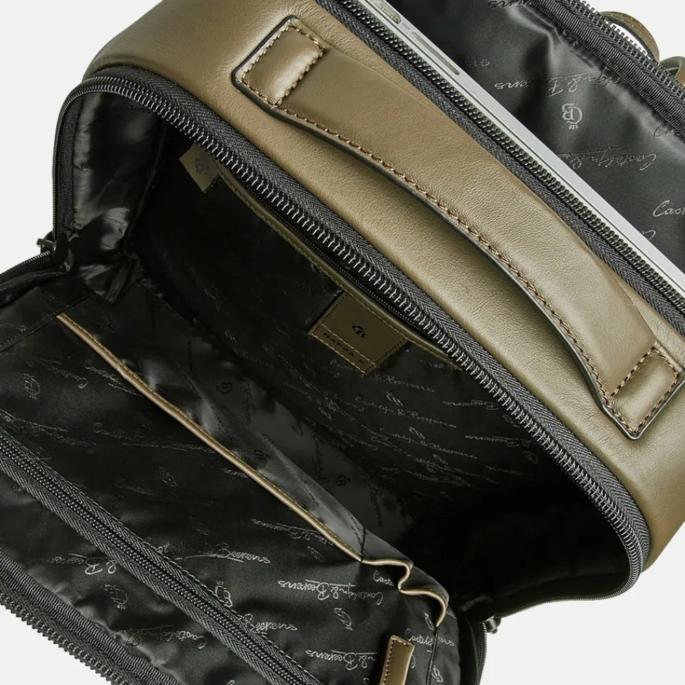 School Rugzakken | School Rugzakken^Castelijn en Beerens Castelijn & Beerens Victor rugzak 15.6 inch dark militairy