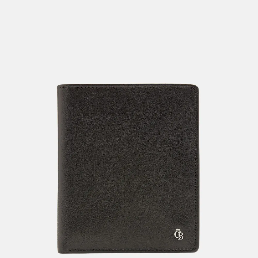 Heren Portemonnees | Gepersonaliseerde Portemonnees^Castelijn en Beerens Castelijn & Beerens Vita billfold zwart