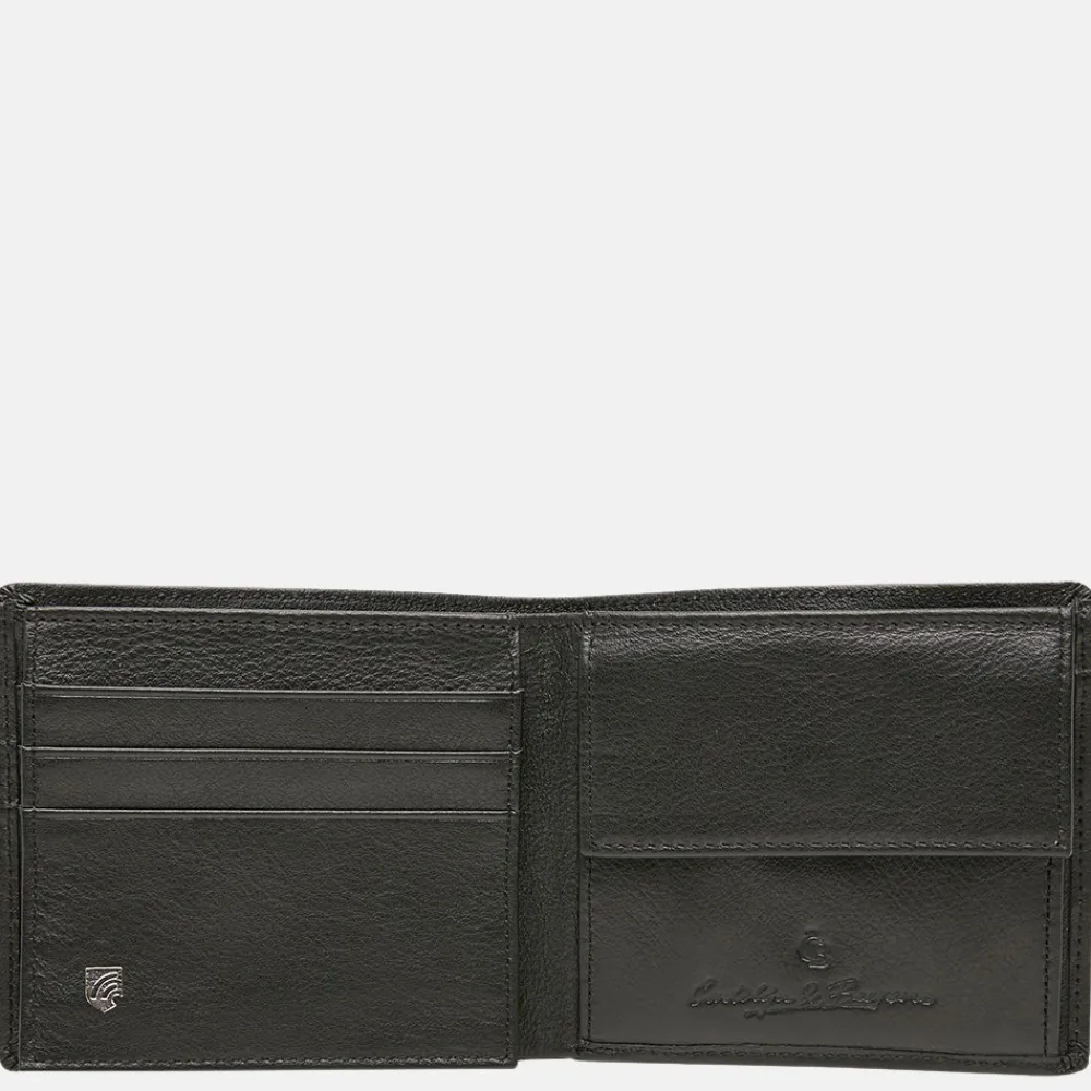 Heren Portemonnees | Gepersonaliseerde Portemonnees^Castelijn en Beerens Castelijn & Beerens Vita billfold zwart