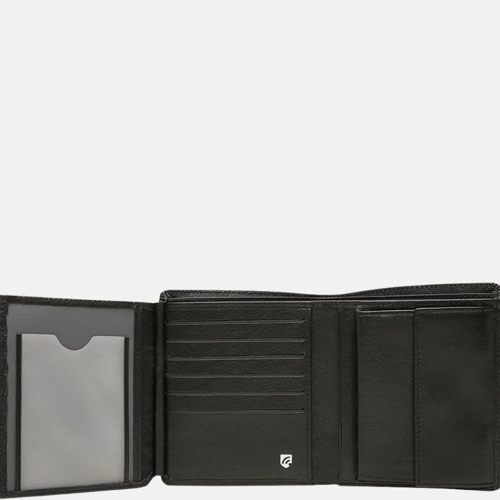 Heren Portemonnees | Gepersonaliseerde Portemonnees^Castelijn en Beerens Castelijn & Beerens Vita billfold zwart