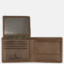 Gepersonaliseerde Portemonnees | Heren Portemonnees^Castelijn en Beerens billfold brown