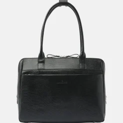 Schoolhandtassen | Dames Laptoptassen^Castelijn en Beerens Donna ver schoudertas 15 inch zwart