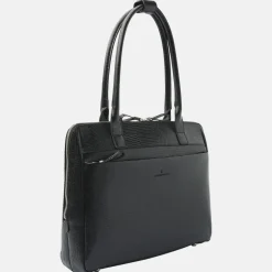 Schoolhandtassen | Dames Laptoptassen^Castelijn en Beerens Donna ver schoudertas 15 inch zwart