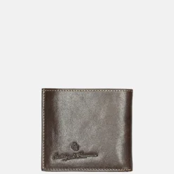 Heren Portemonnees^Castelijn en Beerens Gaucho Clic-clac billfold mocca