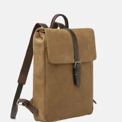 Vrijetijd Rugzakken | Laptop Rugzakken^Castelijn en Beerens Nubuck rugzak 15 inch taupe