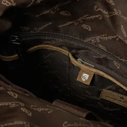 Vrijetijd Rugzakken | Laptop Rugzakken^Castelijn en Beerens Nubuck rugzak 15 inch taupe