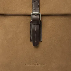 Vrijetijd Rugzakken | Laptop Rugzakken^Castelijn en Beerens Nubuck rugzak 15 inch taupe