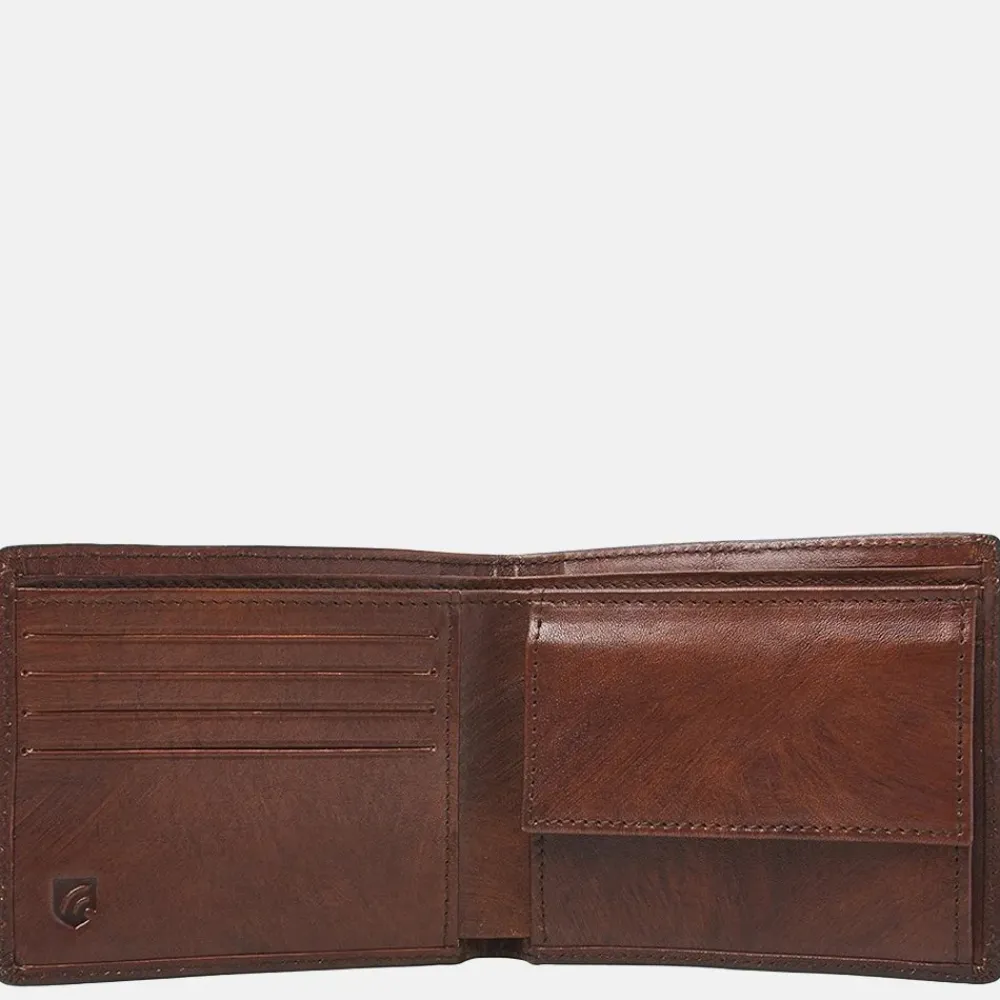 Heren Portemonnees | Gepersonaliseerde Portemonnees^Castelijn en Beerens Rien billfold cognac