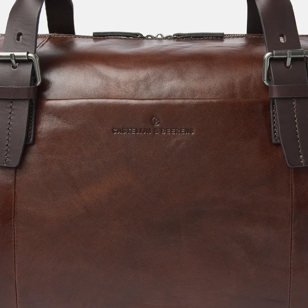 Handbagage Tassen | Weekendtassen^Castelijn en Beerens Rien weekendtas cognac