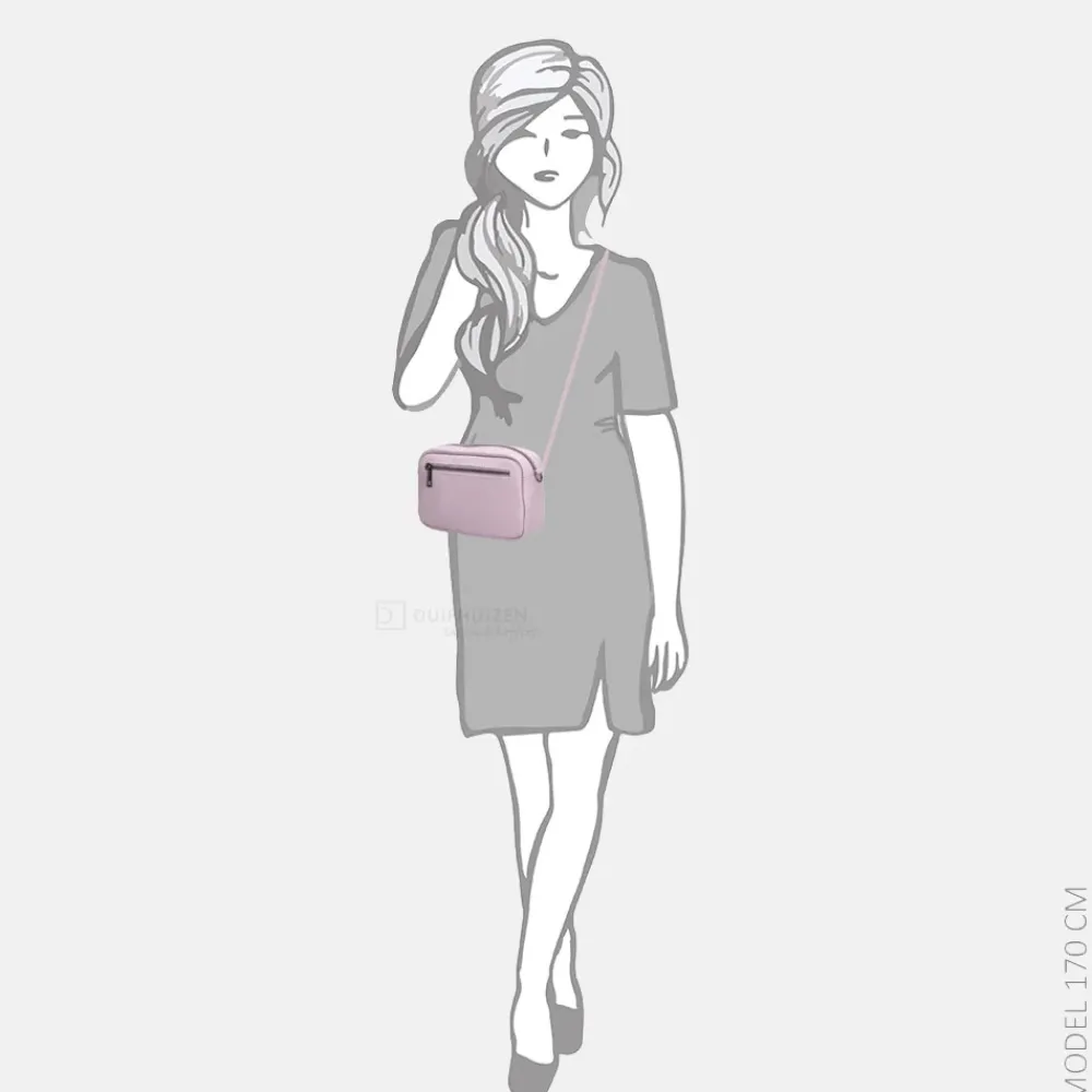 Crossbody Tassen^Charm London Anna crossbody tas lila