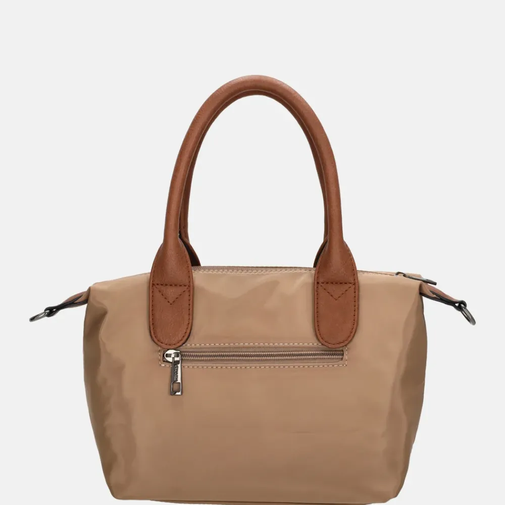 Handtassen^Charm London Buckingham handtas S taupe