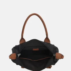 Handtassen^Charm London Buckingham handtas S zwart