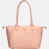 Shoppers^Charm London Buckingham Mono shopper M lichtroze