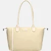 Shoppers^Charm London Buckingham Mono shopper M creme