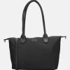 Shoppers^Charm London Buckingham Mono shopper M zwart