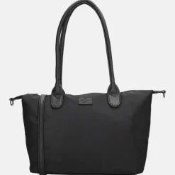 Shoppers^Charm London Buckingham Mono shopper M zwart