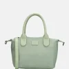 Handtassen^Charm London Buckingham Mono handtas lichtgroen