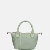 Crossbody Tassen^Charm London Buckingham Mono crossbody tas XS lichtgroen