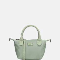 Crossbody Tassen^Charm London Buckingham Mono crossbody tas XS lichtgroen