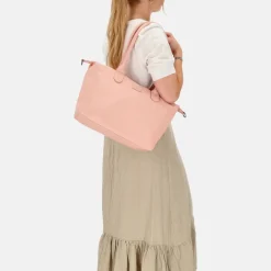 Shoppers^Charm London Buckingham Mono shopper M lichtroze