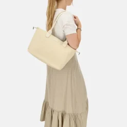 Shoppers^Charm London Buckingham Mono shopper M creme