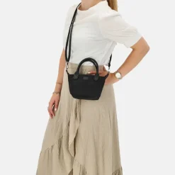 Crossbody Tassen^Charm London Buckingham Mono crossbody tas XS zwart