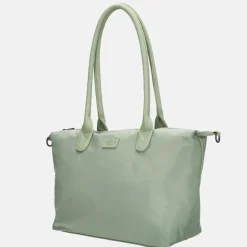 Shoppers^Charm London Buckingham Mono shopper M lichtgroen