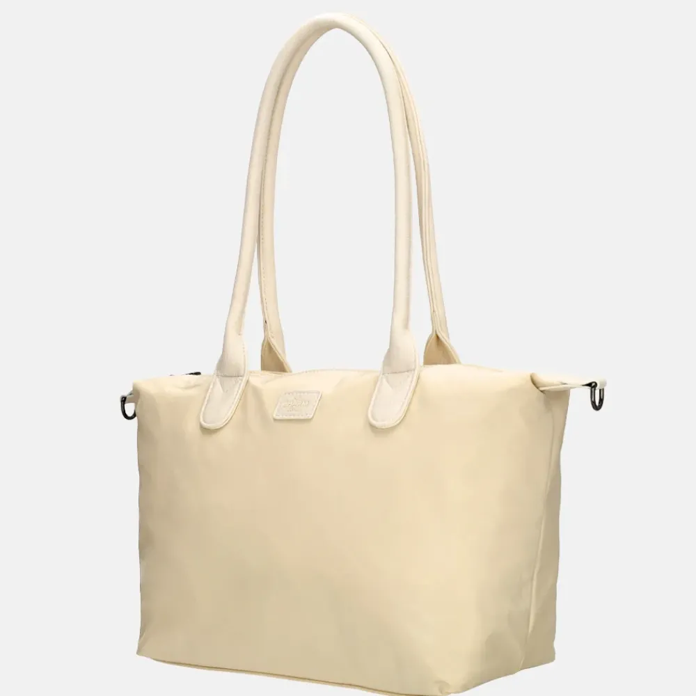 Shoppers^Charm London Buckingham Mono shopper M creme