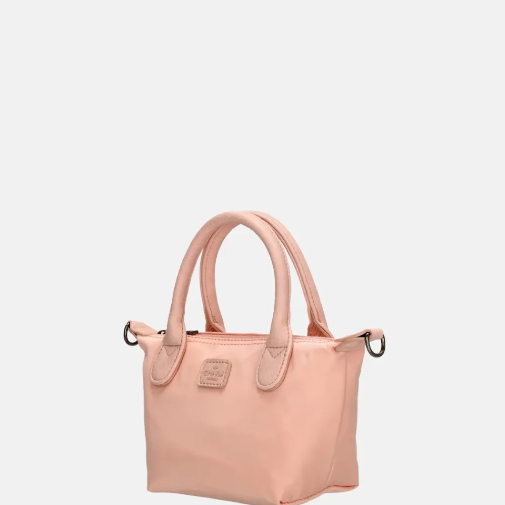 Crossbody Tassen^Charm London Buckingham Mono crossbody tas XS lichtroze