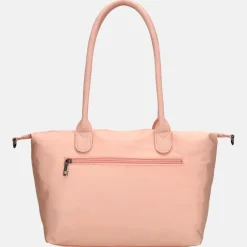Shoppers^Charm London Buckingham Mono shopper M lichtroze