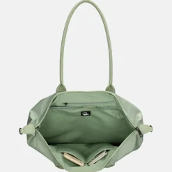 Dames Laptoptassen^Charm London Buckingham Mono shopper met 15.6 inch laptopvak L lichtgroen