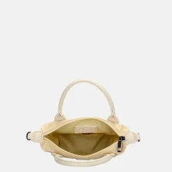 Crossbody Tassen^Charm London Buckingham Mono crossbody tas XS creme