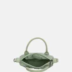 Crossbody Tassen^Charm London Buckingham Mono crossbody tas XS lichtgroen
