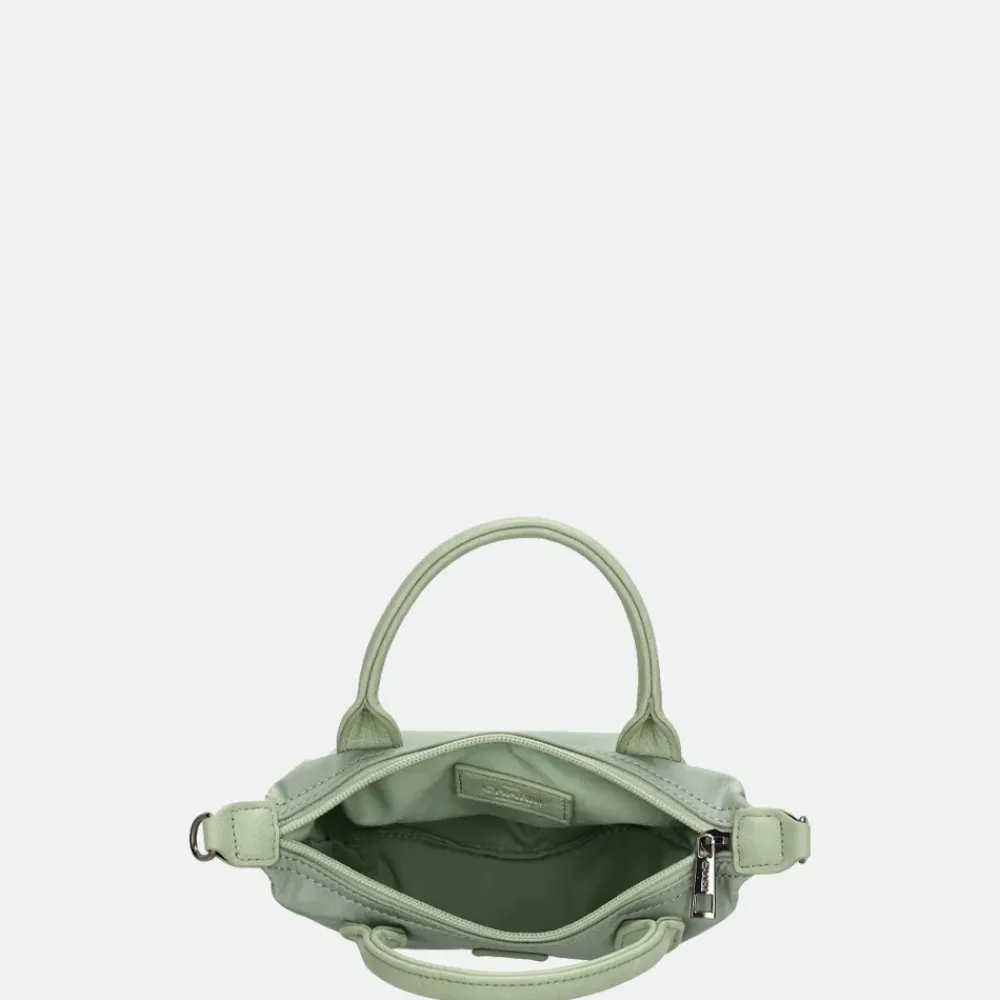 Crossbody Tassen^Charm London Buckingham Mono crossbody tas XS lichtgroen