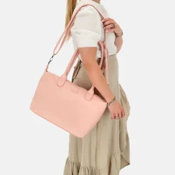 Shoppers^Charm London Buckingham Mono shopper M lichtroze