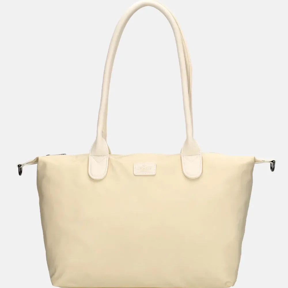 Shoppers^Charm London Buckingham Mono shopper M creme