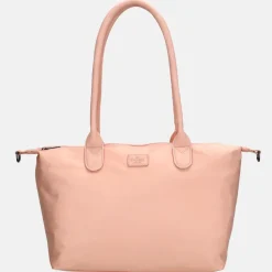 Shoppers^Charm London Buckingham Mono shopper M lichtroze