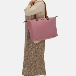 Schoolhandtassen | Dames Laptoptassen^Charm London Buckingham shopper met 15.6 inch laptopvak L licht paars