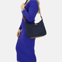 Schoudertassen^Charm London Buckingham schoudertas blauw