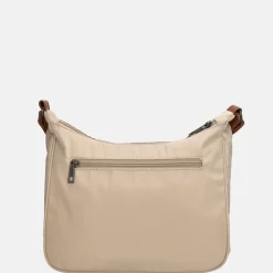Schoudertassen^Charm London Buckingham schoudertas zand