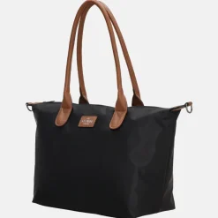 Shoppers^Charm London Buckingham shopper L zwart