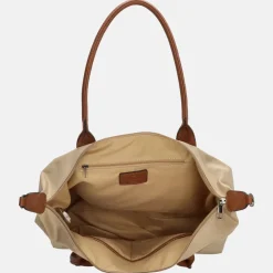Shoppers^Charm London Buckingham shopper L zand