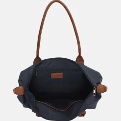 Shoppers^Charm London Buckingham shopper L blauw